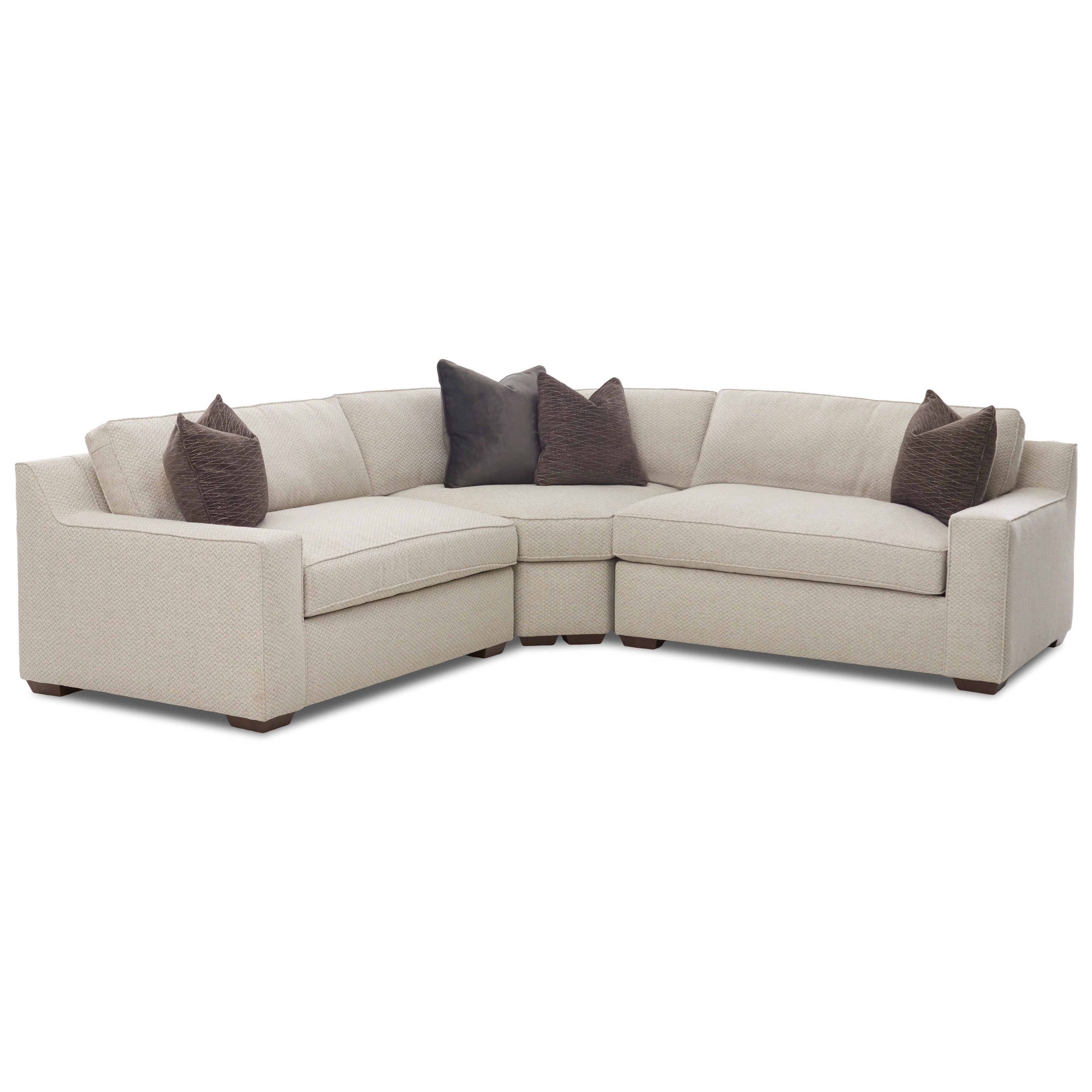 3 Pc Curved Sectional Sofas Sectional Sofas